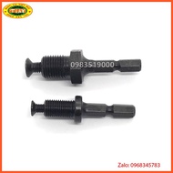Hexagonal Adapter to Drill Chuck 10mm (9.5mm thread) and 13mm (12.7mm thread) Good Quality.