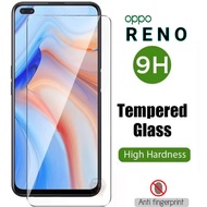Tempered glass oppo reno 4 4F 4Z 4 SE 7 5 6Z 3 2F 2 2Z 12 PRO 12F 11F 12F 8 8T 8 Pro 8 lite 8Z 8pro+