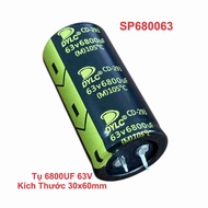 Capacitor 6800UF 63V Size 30x60mm