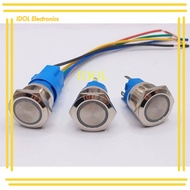 Great Value Push-To-Press Switch Press Lock Size 22 Mm With Indicator Light 12 24 220v Socket Plug