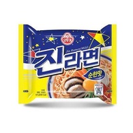 มาม่าเกาหลี ottogi jin ramen (진라면) mild 120 g มาม่าจินbts