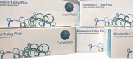 Biomedics 1 Day Plus (สายตาสั้น) คอนแทคเลนส์รายวัน สำหรับใช้แล้วทิ้ง 1 กล่อง จำนวน 30 ชิ้น [ออกใบกำก