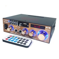 Fleco Amplifier Mini Bluetooth BT-858A Power Ampli Stereo Karaoke