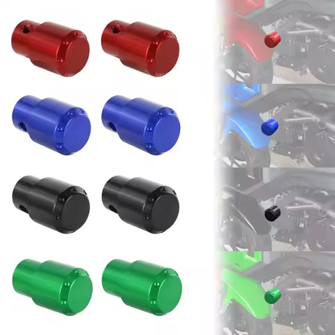 Aluminum Motorcycle Crash Bar Guard Ball Crash Bar End Caps Engine Guard Collision Protector Stunt C