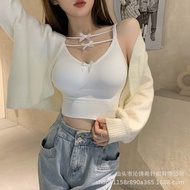 [Store Manager's Choice 5] Versatile Breast Wrap Underwear Women's Small Vest Stretchy Sweet Little 