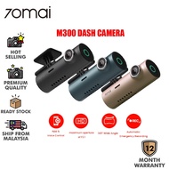 DACD 70mai M300 Car Recorder Dash Cam 1296P 140 FOV WDR App Control Parking Mode / 1s