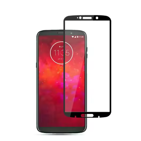 Full Cover Tempered Glass For Motorola Moto Z4 Z3 Play Z4Play Z3Play Screen Protector Protective Fil
