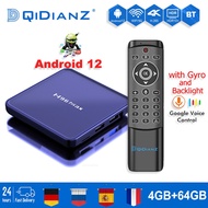 【CW】 2022 H96 MAX V12 RK3318 TV 4G 64GB 32G 4K Media player H96MAX TVBOX Set top box 2GB16GB
