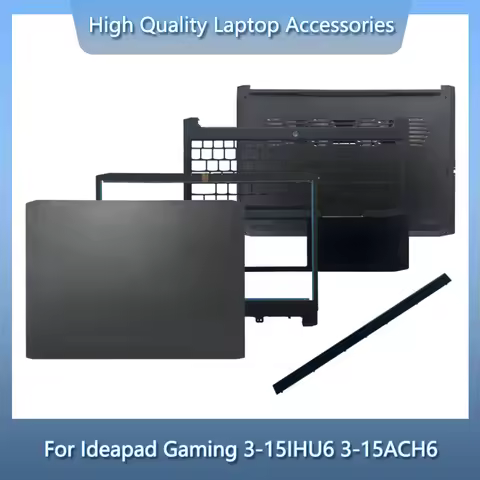 New For Lenovo Ideapad Gaming 3-15IHU6 3-15ACH6 Laptop LCD Back Cover/Bezel Front Frame/Palmrest/Bot