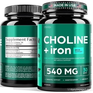 Thinbi Choline Prenatal Supplement with Iron – Prenatal Vitamins for Women – Pregnancy Brain, Memory