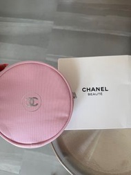 Chanel 粉色化妝包