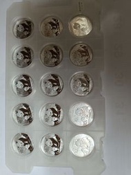 2012年熊貓銀幣 每只出售 $880