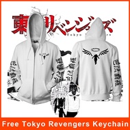 Fashionable Anime Tokyo Revengers Team Walhalla/Valhalla 3D Printed Unisex Long Sleeve Zipper Jacket