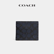 COACH/COACH Men's Classic Logo Three-Purpose Wallet Midnight Blue Wallet