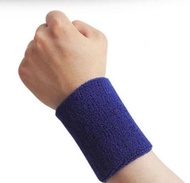 2PCS Fitness Sports Compression Towel Strong Sweat Absorbing Hand Band Wrist Guard Brace