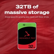 Seagate Ironwolf PRO NAS Hard Drive : 4TB / 6TB / 8TB / 10TB / 12TB / 16TB / 20TB / 30TB / 32TB