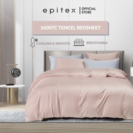 Epitex 100% Tencel Solid 1600TC Collection | Bedsheet | Fitted Sheet Set | Bedding | Bedsheet Set | 