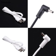 TREA USB Male to 90 Degree 3 5mmx1 35mm for Power Male Plug 5V Cable 100cm 3 3ft