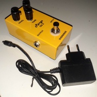 Efek Gitar Blues Overdrive High Gain Stomp Box Custom Range Pedal