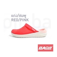 รองเท้าสวมหัวโต หนานุ่มสบายเท้า ทนทานไม่ลื่น BAOJI เบาจิ BO37-808 Size 37-41