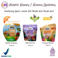 Alamii Hunny Gummy Fruit Jelly Candy Low Sugarmadu asli Snack BPOM Halal Children'sCemilan