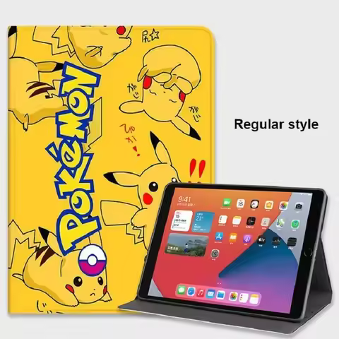 Pokemon Pikachu For iPad 10.2 8th 2018 2017 9.7 Case For Pro 11 iPad Air 5 Mini 4 5 6 Air 4 iPad 10t