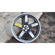 New Car Sport Rim Flow Forming RAYS GRAM LIGHT 57CR Wheels 18x8.5J 5x100 ET38 Hyper Black - READY ST