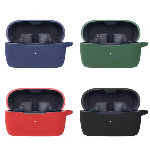 for Jabra Elite 3 Earphone Cover Silicone Shell Protector Shockproof Anti-dust Frame Sleeve Washable