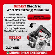 DELIXI 4"/5" Electric Cutting Machine DLX-YB110 / DLX-YB1251