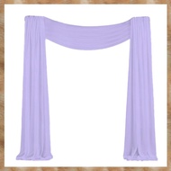 [K U Y G] For Wedding Arch Draping Fabric 29.5 Inch By 26.25 Feet Sheer Curtain Drape for On-Site fo