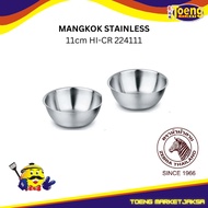 STAINLESS BOWL 11cm HI-CR 224111 ZEBRA ZEBRA ZEBRA