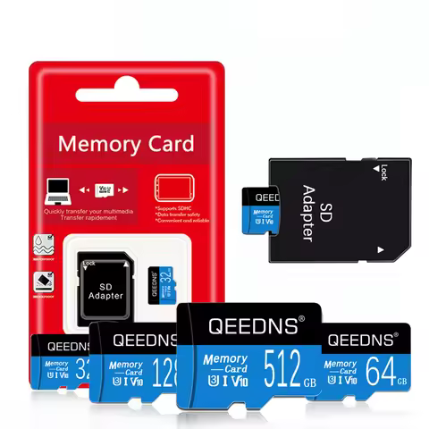 Memory Card 128GB 256GB 512GB U3 Micro TF/ SD Card class10 64G 32GB 16GB 8GB with adapter High Speed