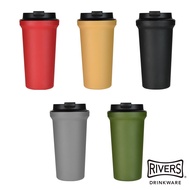 [Japan Rivers] SOLID Double Layer Portable Cup 390ml-Total 6 Colors < Bubble Life > Coffee Water Bot