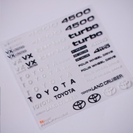 FMS FCX10 LC80 DECAL PACK & RGT LC76 RESCUER