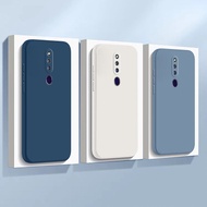 Solid color phone case OPPO F11 PRO Full Protect Camera Lens Shockproof TPU Jelly Soft cover C7K