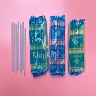 100pcs Bubble Straws 6mm x 18cm Color Plastic Straws Cold Drink Juice - Disposable Colorful Bubble S