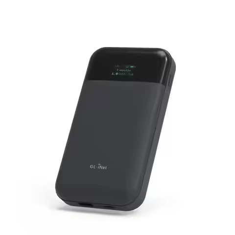 GL.iNet GL-E750V2 EM060K-G MUDI 4G LTE Portable Travel Router, Travel WiFi with SIM Card Slot, OpenW