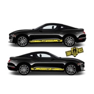 K820 MUSTANG GT 2 Sides Body Stripes Vinyl Stickers