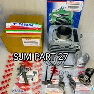 SUZUKI Piston Block + Camshaft + Valve Plate 7, Complete Axle Smash 110 OldSUZUKI New Smash Original