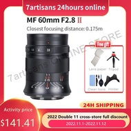 7artisans 7 artisans 60mm F2.8 II MF Macro APS-C Lens For Sony E/Nikon Z/Fuji XF/Canon EOSM EOSR/M4/3Mount A6600 A7SII M200 M100