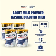 Nasure Milk for Diabetic Original | Pack of 4 | Nasure Diabetic Milk Powder Diabetes Supplement