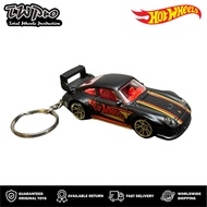 GANTUNGAN HOT WHEELS KEYCHAIN Porsche 911 GT3 993 - Black - Black - Anniversary - KEYRING - KEYCHAIN