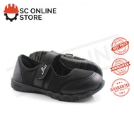 PALLAS School Shoe Jazz Single Velcro Strap 204-034 BK 306-034 BK