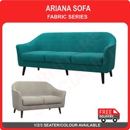 ARIANA FABRIC LIGHT COLOUR SERIES SOFA 1 SEATER / 2 SEATER / 3 SEATER AVAILABLE