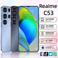 Realme C53 Smartphone 5G 6.7 inch Full Screen 5G Phone 16+512GB Mobile Gaming Phone 5800mAh Cheap Ph