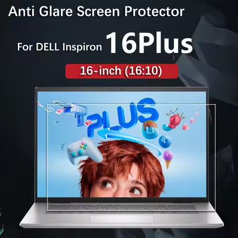 2X Anti Blue Light and Anti Glare Screen Protector Guard Cover for DELL Inspiron 16 Plus 7630 7640 1