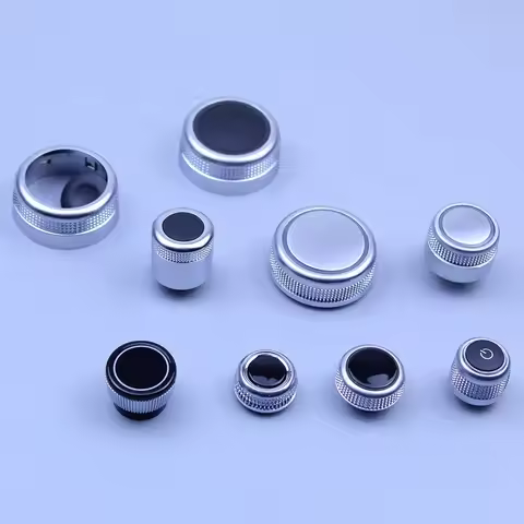 For Audi A6L A4L A7 Q3 Q5 Q7 Volume Knob Central Control Multimedia Navigation Cover Switch Button 1
