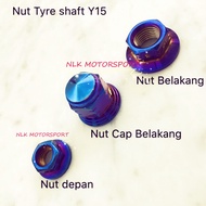 Nut titanium tyre shaft Y15