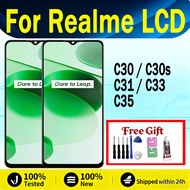 For Realme C30 C30s C31 C33 C35 LCD Display Touch