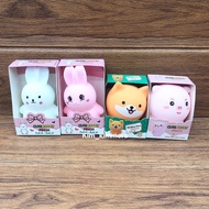 Cute Rabbit Dog Pig Piglet Pinch Toy Squeeze Soft Squishy squish toy with box for kids Squish